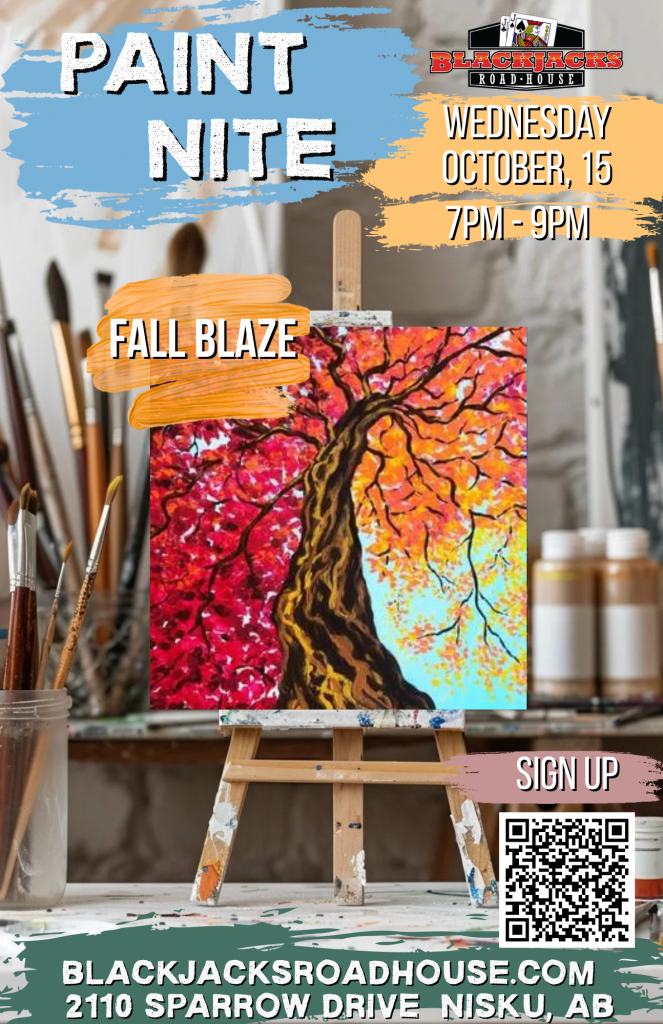 Paint Night October 15th